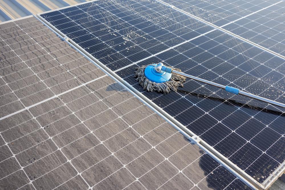 solar panel cleaning in jurupa valley ca