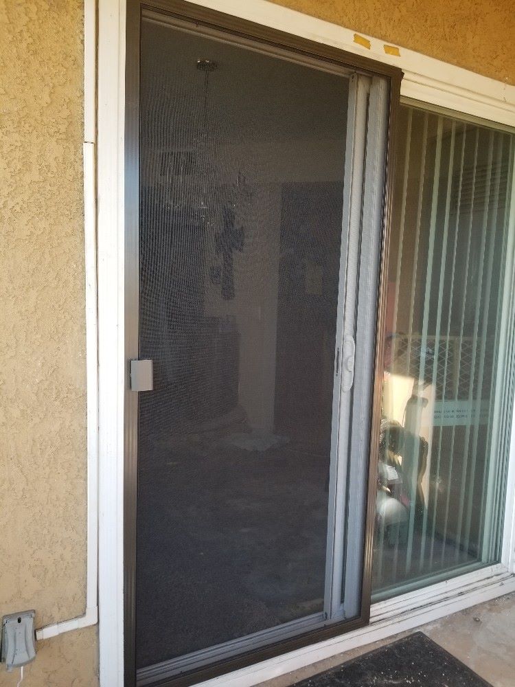 sliding screen door