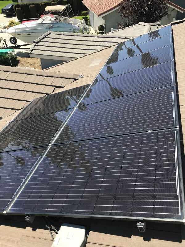 solar panel cleaning job